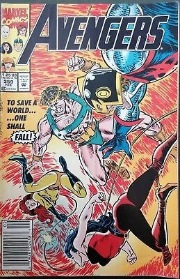 Buy Marvel Avengers #359 1993, VFN • 4£