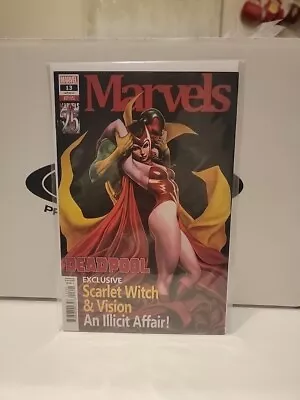 Buy WANDAVISION Deadpool VARIANT Comic # 13 ~ Marvels ~ THE VISION & SCARLET WITCH ! • 8.11£