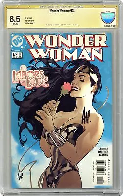 Buy Wonder Woman #178 CBCS 8.5 SS Adam Hughes 2002 16-32D8E72-097 • 61.04£