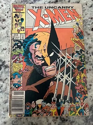 Buy Uncanny X-Men #211 Vol. 1 (Marvel, 1986) Key 1st Full Marauders, Reader See Pics • 2.96£