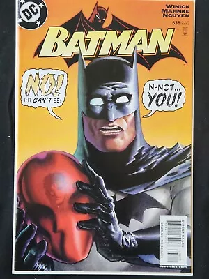 Buy DC Batman #638 Red Hood Revealed As Jason Todd 2005 1st Print Near Mint/Mint • 32.43£
