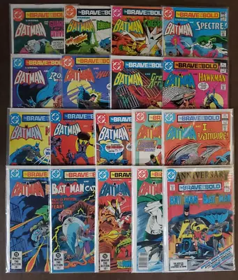Buy DC Comics Lot Of 18 Brave & The Bold - #173-200 See List  - 1981-1983 - Hi Grade • 118.26£
