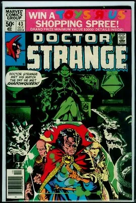 Buy Marvel Comics DOCTOR STRANGE #43 VFN/NM 9.0 • 7.88£
