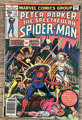 Buy Spectacular Spider-Man #12 - Brother Power & Sister Sun App - Marvel (1977). V01 • 2.78£