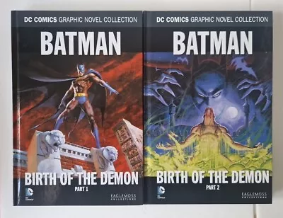 Buy BATMAN: BIRTH OF THE DEMON Parts 1 & 2 Hardbacks/Eaglemoss Collections  • 12£