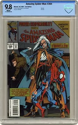 Buy Amazing Spider-Man #394A Foil Flipbook CBCS 9.8 1994 21-2EDF580-009 • 83.01£