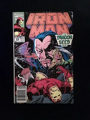 Buy Iron Man  #272  MARVEL Comics 1991 VF- NEWSSTAND • 7.91£