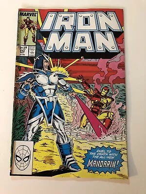 Buy Iron Man Comic 242, Iron Man Volume 1 #242, Published In 1989, Marvel Comics • 10£