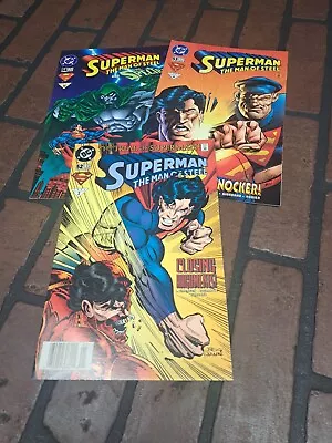 Buy Superman: The Man Of Steel #52 53 54 (1996) DC Comics Run • 4.77£