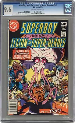 Buy Superboy #241 CGC 9.6 1978 0916298003 • 87.38£