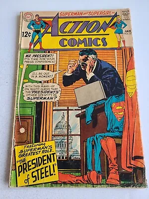 Buy Action Comics 371 , DC 1969 Comic Book Silver Age  Superman - Curt Swan VG/F 5.0 • 8.36£