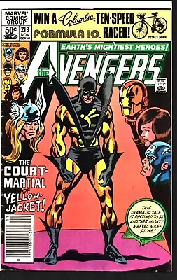 Buy Marvel Comics-The Avengers #213 Comic Book • 3.15£