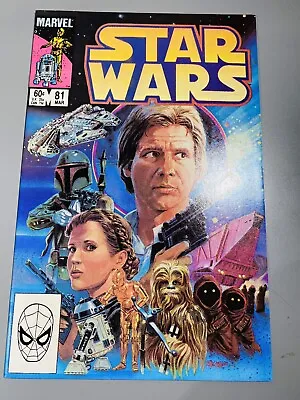 Buy Star Wars #81 (1977) - NM/MT 9.8 Boba Fett White Pages - Marvel, 1984 1st Print • 63.95£
