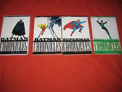 Buy Superman Green Lantern Batman Chronicles Vol 1 3 1-13 22 Detective 27-38 Tpb Hb • 100£