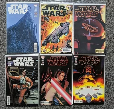 Buy Star Wars Comics - SIGNED Kieron Gillen - Marvel - Issues 50 51 52 53 54 55 • 10£