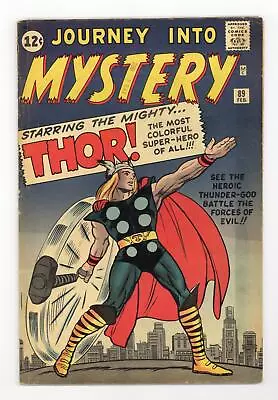 Buy Thor Journey Into Mystery #89 VG 4.0 1963 • 403.21£