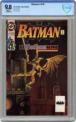 Buy Batman #478 CBCS 9.8 1992 21-259AD0A-006 • 38.55£