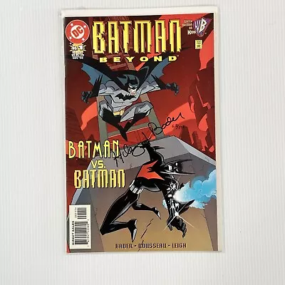 Buy Batman Beyond #1 1999 NM Signed Hilary J. Bader Dynamic Forces CoA • 90£