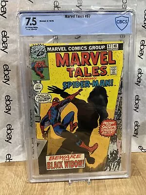 Buy Marvel Tales #67 Cbcs Not Cgc Comic 25 Cent Variant Spiderman New Slab Rare • 31.62£