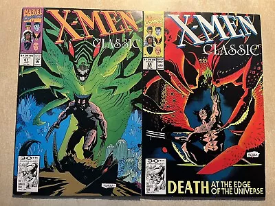Buy X-MEN CLASSIC COMICS - #66 And #67 (1991/92) Marvel. Wolverine. Brood. • 10£
