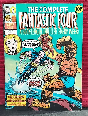 Buy Comic Bronze Age The Complete Fantastic Four #15 January 1978 Marvel Very Fine • 2£