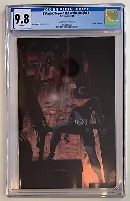 Buy BATMAN BEYOND THE WHITE KNIGHT #1 1:25 2nd Print Foil Variant Cover CGC 9.8 • 239.85£
