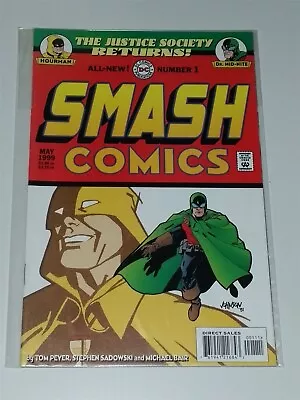 Buy Justice Society Returns Smash Comics #1 Nm+ (9.6 Or Better) May 1999 Dc Comics • 5.99£