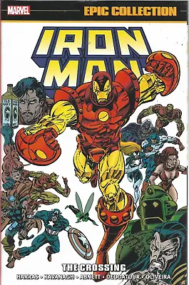 Buy IRON MAN EPIC COLLECTION Vol 21 CROSSING Graphic Novel (S) • 44.99£