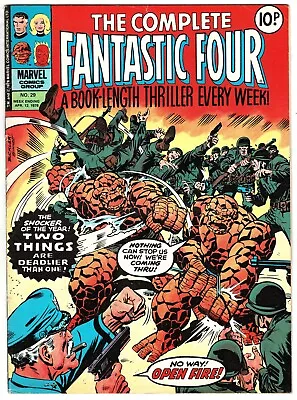 Buy The Complete Fantastic Four Comic #29 12th April 1978 Marvel UK - Combined P&P • 1.75£