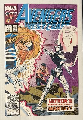 Buy Avengers West Coast #91 Marvel Comic Book • 1.91£