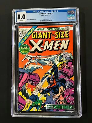 Buy Giant-Size X-Men #2 CGC 8.0 (1975) • 96.29£