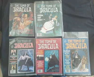 Buy The Tomb Of Dracula Magazine # 1,2,3,4,6 NM Condition  • 60.76£