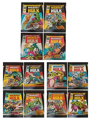 Buy X12 Hulk Marvel Comics Vintage - 75/76 160 162 164 165 172 176 178 + Bundle Lot • 27.50£