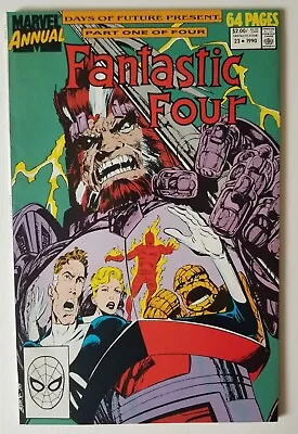 Buy Fantastic Four Annual #23 (Marvel Comics, 1990) Days Of Future Present • 3.15£