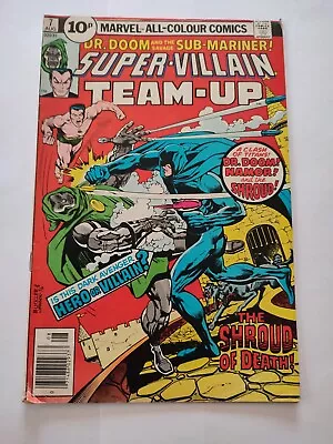 Buy Super-Villain Team-Up #7 - Marvel 1976 - Dr Doom Sub-Mariner • 6.79£