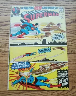 Buy Superman #235 Sinister Scream Of The Devil's Harp!  Dc Bronze Age 1971 Vfn?? • 9.93£