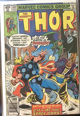 Buy The Mighty Thor #284 1979 Celestials Appearance Deviant • 6.32£