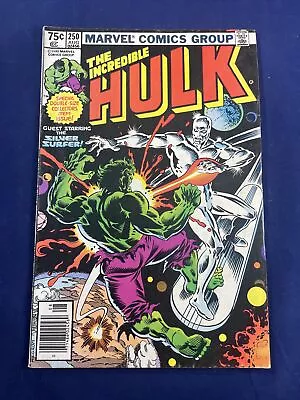 Buy Incredible Hulk # 250--Double Sized Issue With Silver Surfer • 15.80£