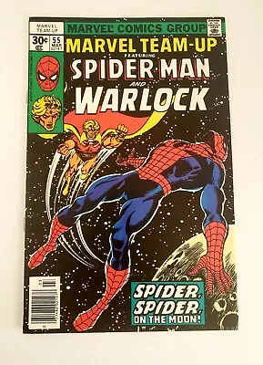 Buy Marvel Team-Up Spider-Man And Warlock #55, 1977 HIGH GRADE  • 46.51£