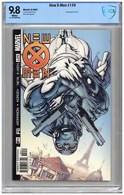 Buy New X-Men  # 129  CBCS  9.8  NMMT  White Pgs  9/02  1st App. Of E.V.A.  See Phot • 122.20£