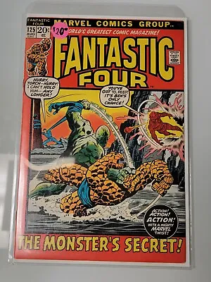 Buy Fantastic Four #125 (1972 Marvel Comics) - VF- • 15.99£