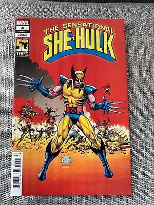 Buy Marvel Comics ‘The Sensational She-Hulk’ #4 (2024)  Dan Jurgens Variant Cover • 3.99£
