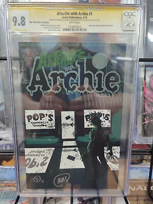 Buy Afterlife With Archie #1 (2013) - Cgc Grade 9.8 - Nycc Zombie Variant Signed! • 118.26£