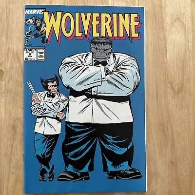 Buy Marvel Wolverine #8  Hulk/Joe Fixit Cover John Buscema Rob Liefeld (1989) • 67.53£