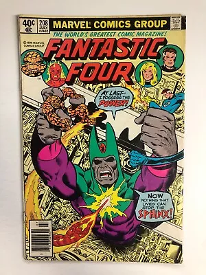 Buy Fantastic Four #208 - Marv Wolfman - 1979 - Marvel Comics • 2.40£