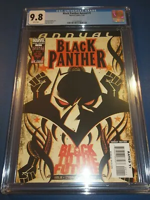 Buy Black Panther Annual #1 1st Shuri Black Panther CGC 9.8 NM/M Gem Hot Key Wow • 180.47£