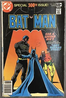 Buy Batman No. #300 June 1978 DC Comics VG/G • 20£
