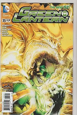Buy Dc Comics Green Lantern #35 December 2014 New 52 1st Print Monster Variant Nm • 3.95£