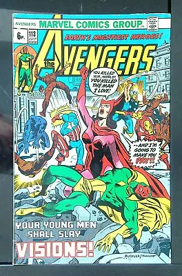 Buy Avengers (Vol 1) # 113 Fine (FN) Price VARIANT RS003 Marvel Comics BRONZE AGE • 17.99£