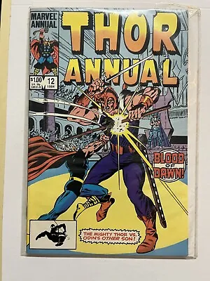 Buy Thor Annual #12 Marvel Comics 1984 🔑 1st App Of Vidar VF/NM  • 4.05£